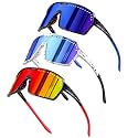 3Pack Polarized Kids Sunglasses UV400 for Youth Softball Running Cycling