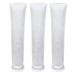 3pcs 5 micron bag filter for water tank amp 20 inch big blue housing