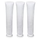 3Pcs 5 Micron Bag Filter for Water Tank & 20 Inch Big Blue Housing