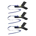 3pcs Anti Static ESD Foot Heel Straps Adjustable One Size Fits All Reversed Removing Static Prevent Electric Shock Anti Static Heel Straps Grounder