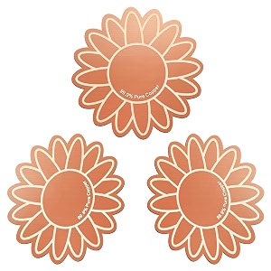 3Pcs Bird Bath Copper Purification Disk 99.99
