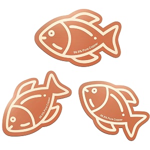 3Pcs Bird Bath Copper Purification Disk 99.99