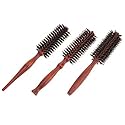 3pcs round Bristle Hair Brush for Styling Curling Detangling