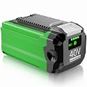 【3rd-Generation】 6.0Ah 40V Replacement Battery for Greenworks 40V Battery G-MAX 29472 29462 29252 20202 22262 25312 Cordless Power Tools Lithium-ion Battery