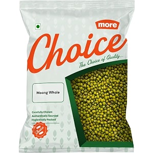 more choice unpolished moong whole 1 kg