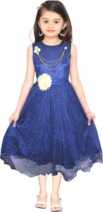 3SIX5 Girls Midi Knee Length Party Dress