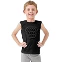 3T-9Y Toddlers Baseball Chest Protector Padded Compression Shirt