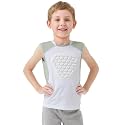 3T-9Y Toddlers Baseball Chest Protector Padded Compression Shirt