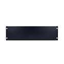 3U Blank Rack Mount Panel Spacer for 19in Server Rack or Network Rack - Pack of 1