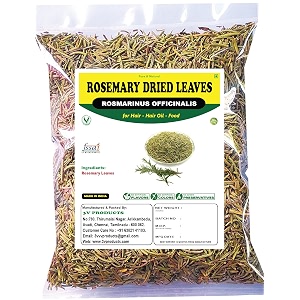 3v products rosemary dried leaf - pack of 2x50g - rosemary