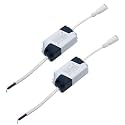 3W LED Driver, Constant Current 300mA AC 85~265V Output 5~12V DC Female Connector External Power Supply Rectifier Transformer for LED Ceiling Light