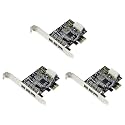 3X -PEX30016 3 Port IEEE 1394 Firewire 1394B & 1394A PCIe 1.1 X1 Card TI XIO2213B Chipset Requires Legacy Driver