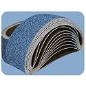 3x21 Inch Sanding Belts 20 Pcs 60 Grits Heavy Duty Belt Sander Zirconia Belt Sander Paper for Wood, Metal, Stainless Steel, Automotive, and Furniture