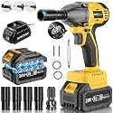 4.0Ah Battery Cordless Impact Wrench Brushless 12