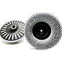 Bristle Disc 4-1/2" x 5/8"-11, 120 Grit, White, 1 Pack