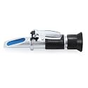 4-in-1 antifreeze refractometer ethylene glycol, propylene glycol, for automotive cooling fluid, Windshield washer fluid, AdBlue(DEF), automotive and industrial battery fluid measurement