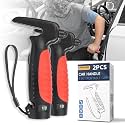 4 in 1 Car Door Handle Assist for Elderly 2PCS - Multifunction Car Transfer Aid - Help Elderly Get Out of Car, Auto Cane Portable Vehicle Support Handle for Seniors, Handicapped, Max 450 Pounds