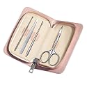 4 in 1 Eyebrow Trimming Tool Face Care Set Stainless Steel Makeup Dead Skin Push Manicure Tools