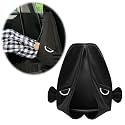 4-in-1 Footrest for Kids and Toddlers - Compatible with Car Seats, Portable Organizer, Seat Protector, and Travel Bag - Adorable Fish Design