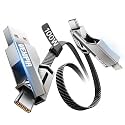 4-in-1 Long USB C Cable 100W 10FT Compatible with Lightning Cable