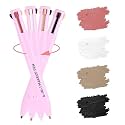 4 in 1 Makeup Pen, Eyeliner, Lip Liner, Brow Pencil, and Highlighter in One Pencil, Easy-To-Apply and Compact for Travel - Cruelty-Free &amp; Vegan (SHADE 1)