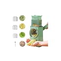 4 in 1 Multi-Function Manual Roller Vegetable Slicer/Potato Lemon Radish Grater Tool for Kitchen