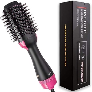 4-in-1 one step hair dryer brush for women