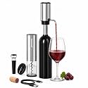 4-in-1,Premium,Rechargeable Wine Opener,Aerating Pourer,Stopper,Foil Cutter