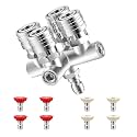4-in-1 Pressure Washer Tips, Quadruple Pressure Washer Nozzle, 1/4 Inch Quick Connect, 5000 PSI