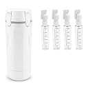 4 in 1 Travel Dispenser Bottle Leakproof Refillable Portable Container 4 Pack 30ML Capacity Toiletry Organizer For Shampoo Lotion Conditioner Cosmetics Outdoor Camping Business Trip