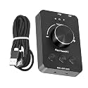 4-in-1 USB Audio Controller with Volume Control USB Sound Card BT MP3 Player