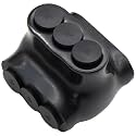 4-14 AWG Insulated 3 Port Inline Splice Connector Black Wire Connectors,Allen Hex 7/64" Insulated Cable Connectors Pre-Loaded Oxide Inhibitors,UL Listed(1pcs)