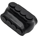 4-14 AWG Insulated 4 Port Inline Splice Connector Black Wire Connectors,Allen Hex 5/32" Insulated Cable Connectors Pre-Loaded Oxide Inhibitors,UL Listed(1pcs)
