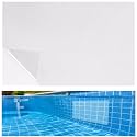 4.1FTX2.8FT Pool Liner Repair Patch, Extra Large, Self Adhesive, Clear