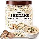 4.23oz Dried Shiitake Mushrooms Diced for Ramen & Soup