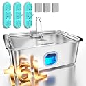 4.2Gal Dog Water Fountain for Large Dogs, 16L Dog Fountain Water Bowl