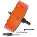 4-3/4 inch Hole Saw for Wood, Metal, Plastic &amp; Drywall, with Arbor
