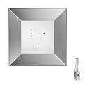 4"Apart,Replacement Square Glass Tube Heat Shield for Patio Heater