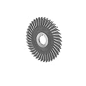 4" Diameter, 5/32" Width, 1" Arbor Hole, HSS Slitting Saw, Straight Tooth, 36 Teeth, Super Tool, USA Made, 140336