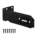 4" Door Lock Hasp Latch Stainless Steel Safety Packlock Clasp Hasp Lock