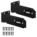 4" Door Lock Hasp Latch Stainless Steel Safety Packlock Clasp Hasp Lock
