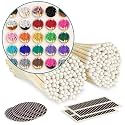 4" Matches in Color(s) of Your Choice (200 Count, with Striking Stickers) | Decorative Unique &amp; Fun for Your Home, Gifts, Accessories &amp; Events | Premium Long Wood Safety Matches by Thankful Greetings