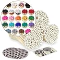 4" Matches + Striker Stickers Included | 300 Matchsticks in Colors of Your Choice | Stylish & Modern Decorative Safety Matches for Unique Gifts, Home Decor & Candle Accessories by Thankful Greetings