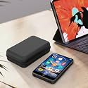 4" MP3 MP4 Player Case for ZAQE Music Player, Fits Earbuds, USB Cable, Memory Card