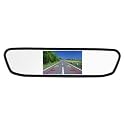 Luocute 4.3in Car Rearview Mirror Display, HD TFT LCD Screen with 8LED Night Vision Backup Camera, 2 Video Inputs Vehicle Backup Cameras for 1500 2500 3500 2002 2008