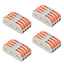 4 to 4 Inline Wiring Cable Connectors
