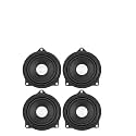 4.5 inch Door Midrange Speaker Compatible with BMW F10 F11 F20 F30 F32 F34 F48 G20 G30 E90 1 3 5 7 X1 X2 Series Professional Speaker Horn(4 PCS Modle 386)