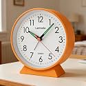 4.5 Inch Small Silent Analog Alarm Clock