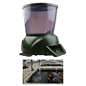 4.5L Pond Fish Feeder, Automatic Fish Feeder for Pond, Timer High Capacity, Battery-Powered for Vacations & Hot or Cold Weather