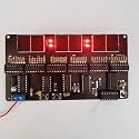 4.5V-5.5V 6-bit Digital Circuit Clock kit Electronic Clock Teaching Training Welding and DIY Production Module